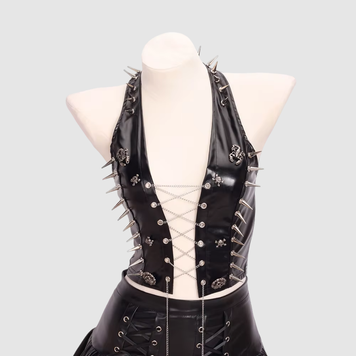 Summer Clothing Teens - Women's Y2K Goth Top Emo Clothing
