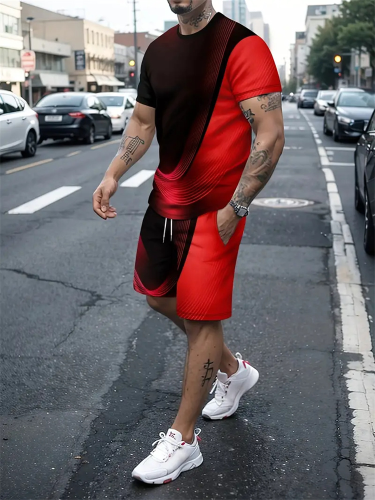 Men Women Gradient Texture T-s - Summer Clothing Styles Men review and price