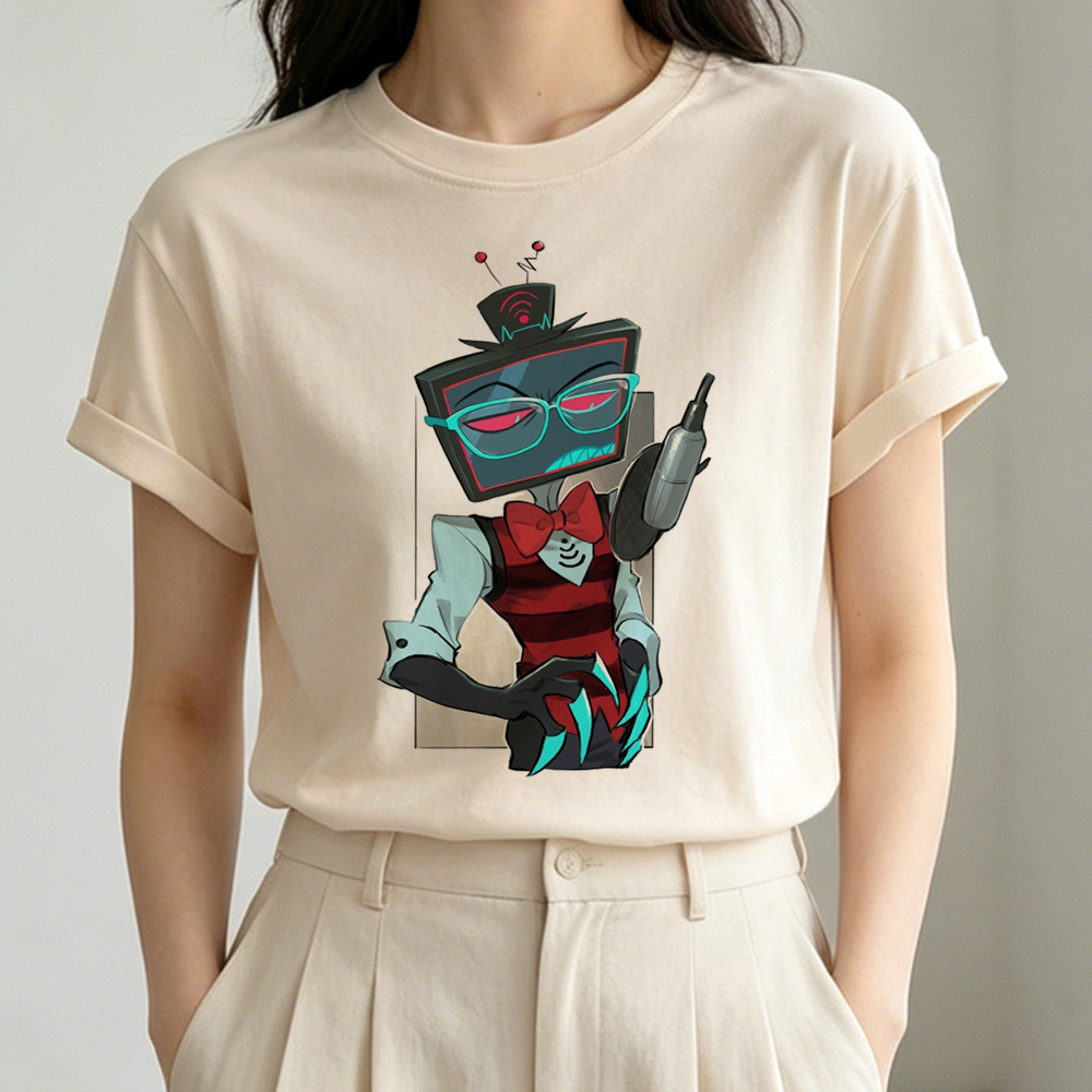 Hazbin Hotel tshirt teen manga - Summer Clothing Teens review and price
