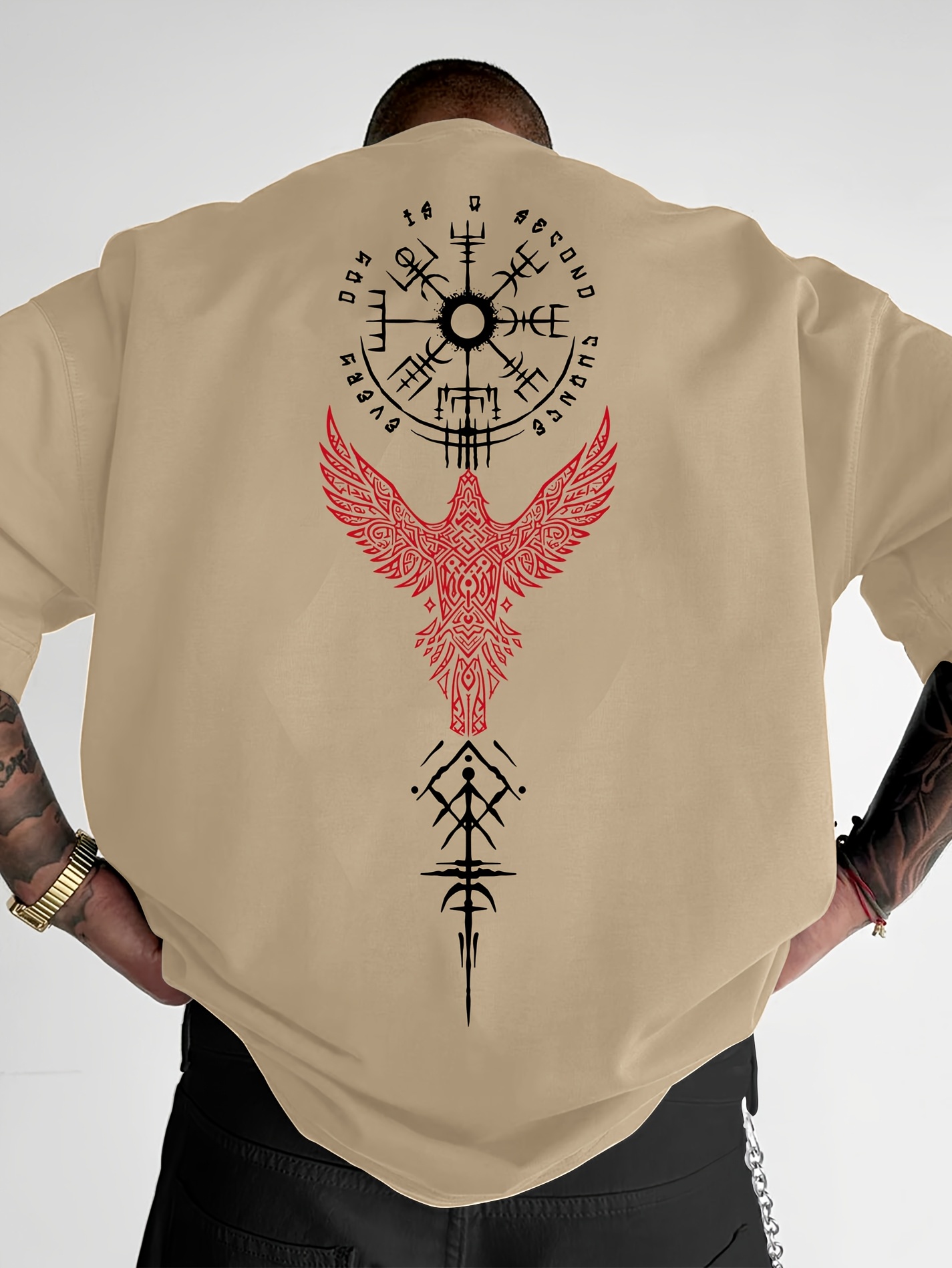 Norse Viking Raven and Rune Pr - Summer Viking Clothing review and price