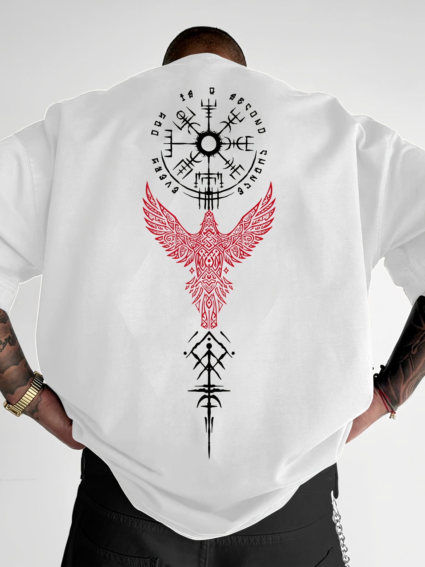 Norse Viking Raven and Rune Pr - Summer Viking Clothing review and price