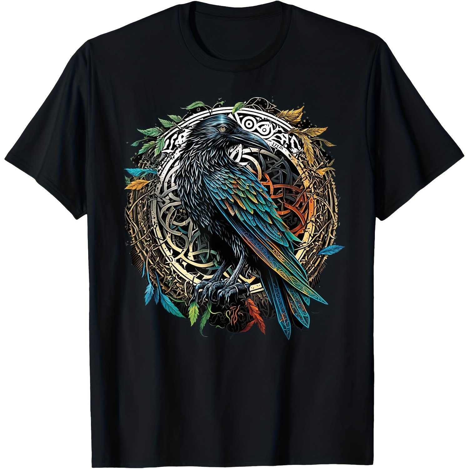Women's Viking Raven Pattern T - Summer Viking Clothing review and price