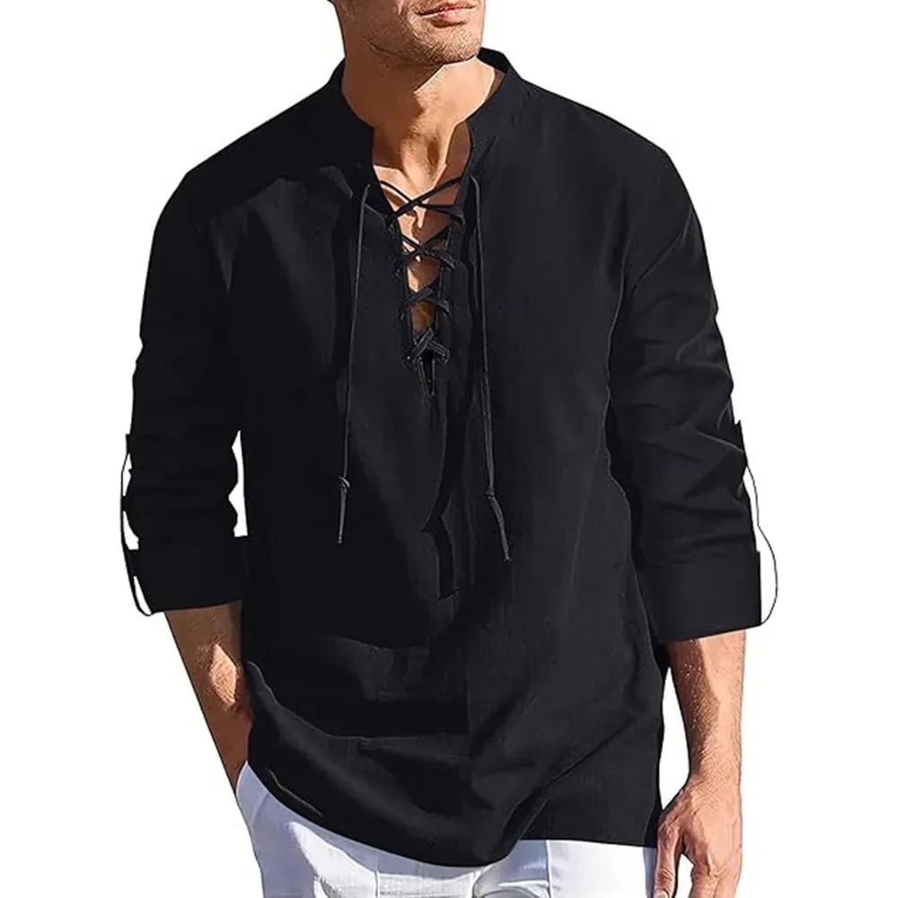 Men's Renaissance Shirt Pirate - Summer Viking Clothing review and price