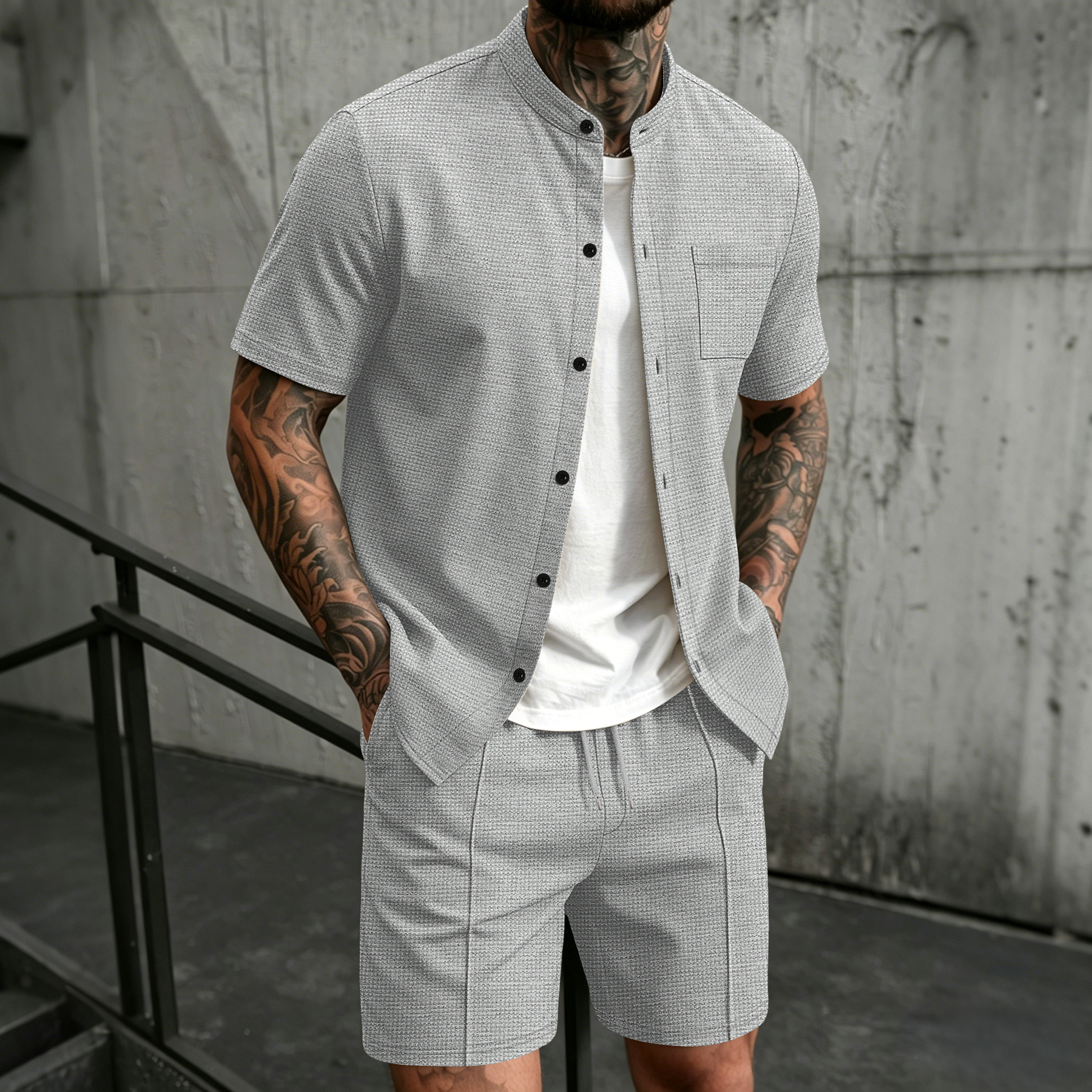 Men's 2 Piece Outfit, Stand Co - Summer Clothing Types review and price