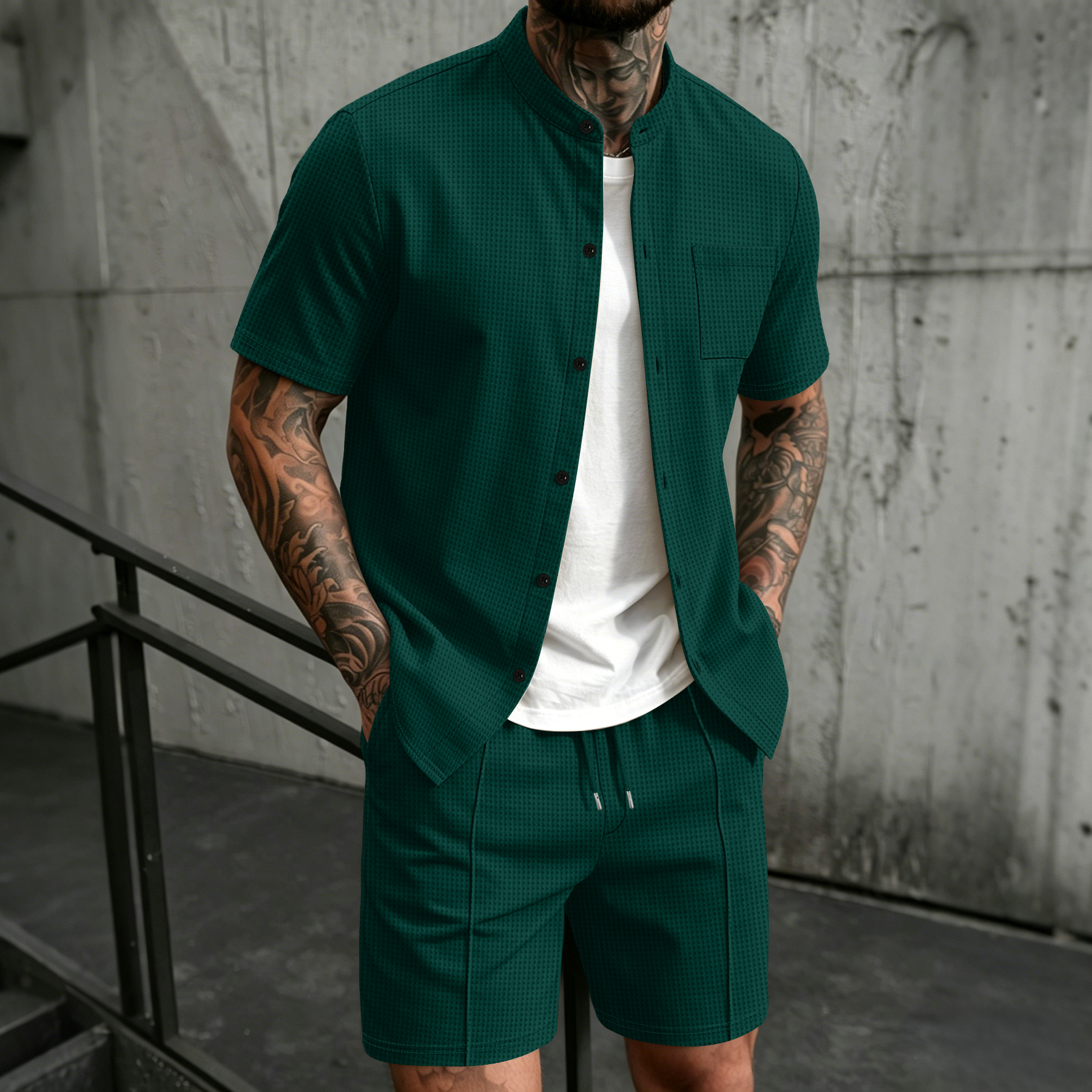 Men's 2 Piece Outfit, Stand Co - Summer Clothing Types review and price