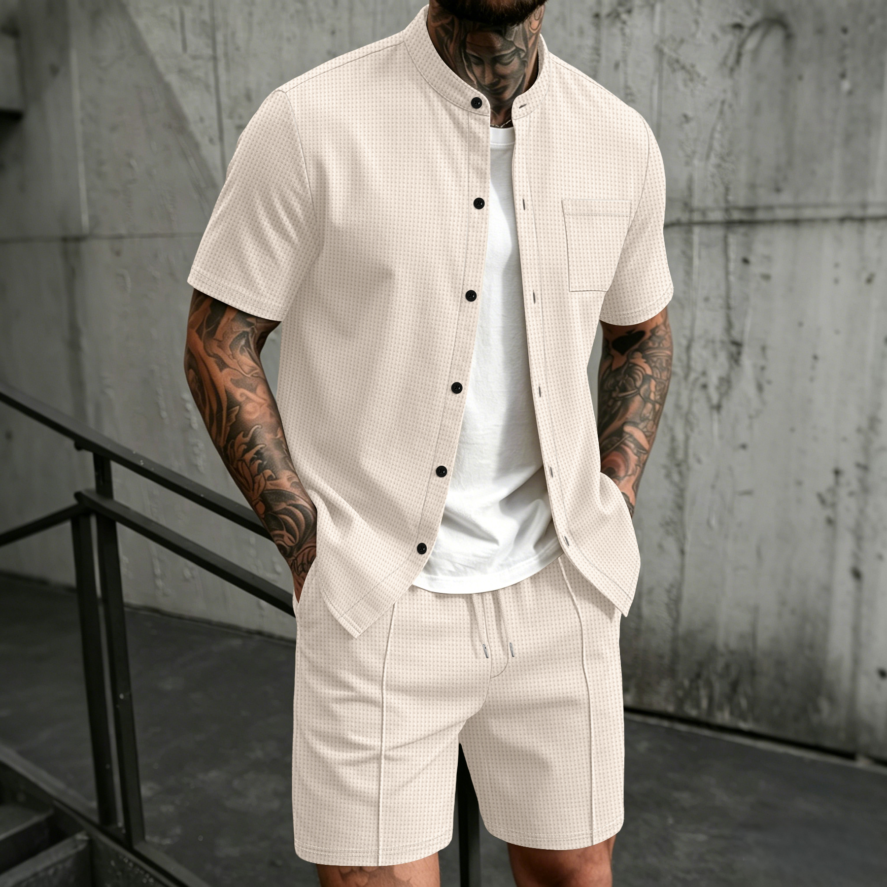 Men's 2 Piece Outfit, Stand Co - Summer Clothing Types review and price