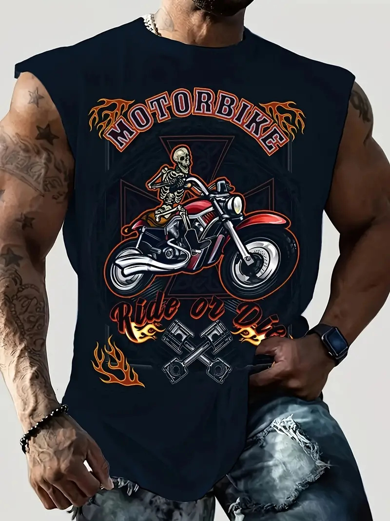 Summer New Men's Vest T-shirt  - Summer Viking Clothing review and price