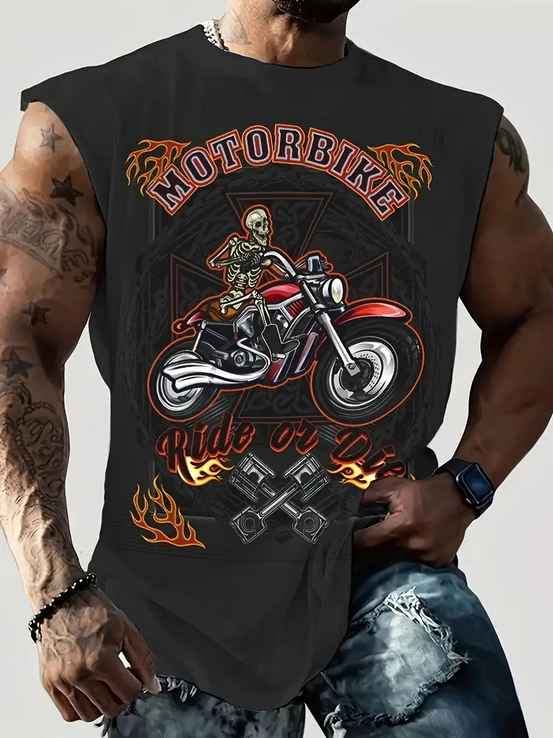 Summer New Men's Vest T-shirt  - Summer Viking Clothing review and price