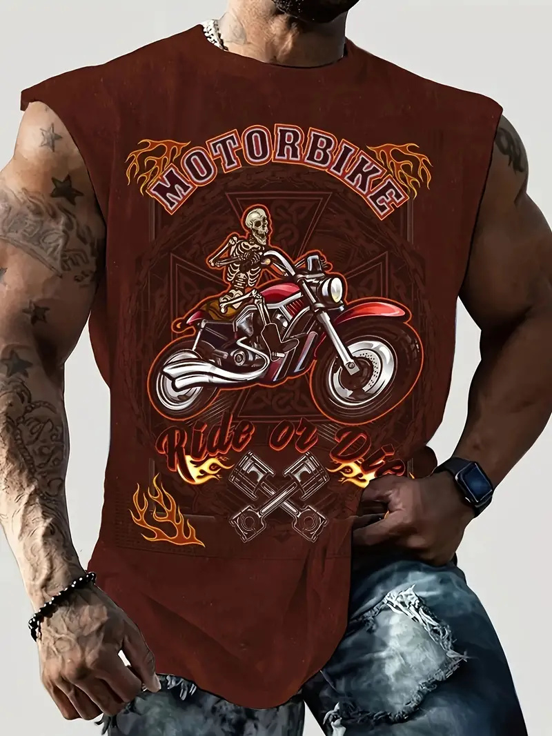 Summer New Men's Vest T-shirt  - Summer Viking Clothing review and price