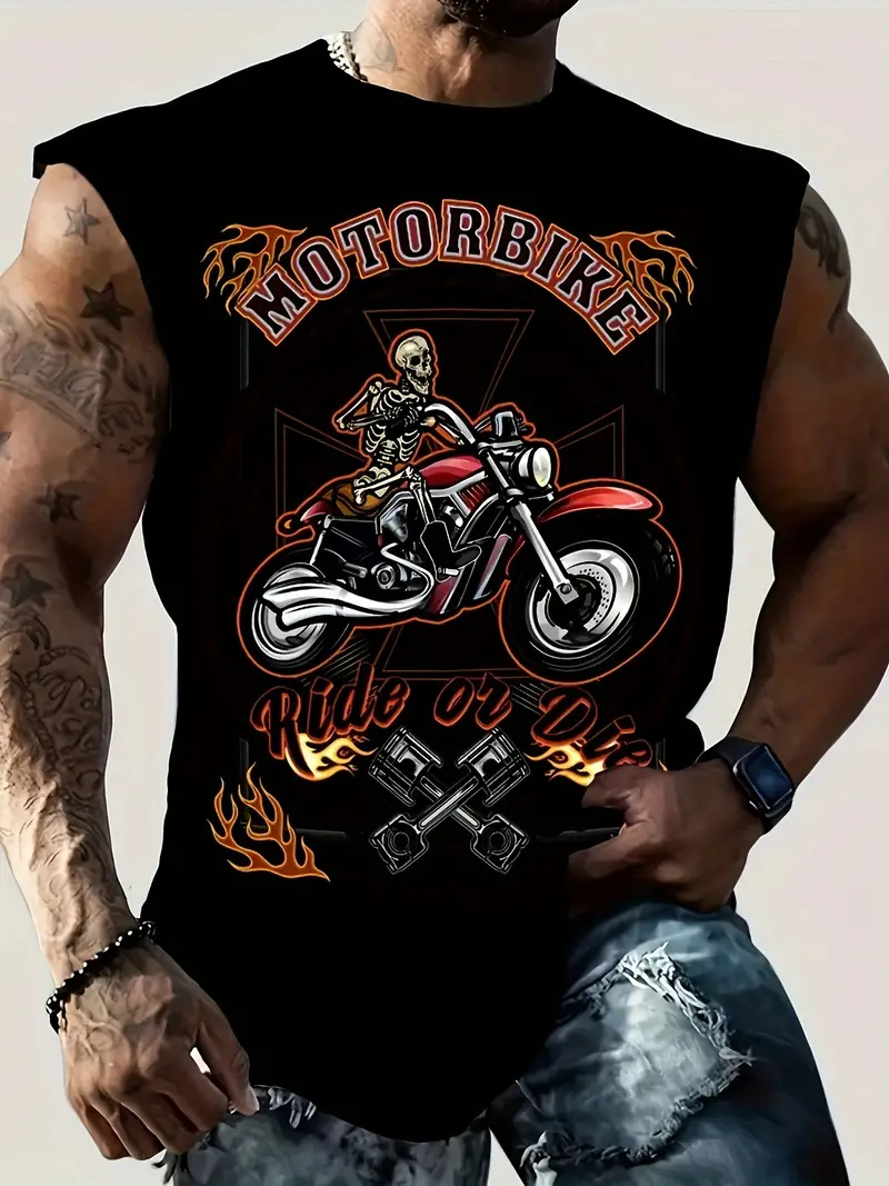 Summer New Men's Vest T-shirt  - Summer Viking Clothing review and price