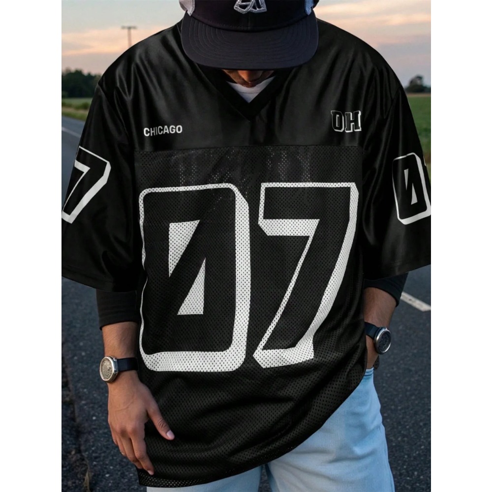 2026 Summer New Men's V-Neck T - Summer Clothing Types review and price