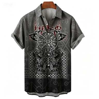 2026 Fashion Viking Symbol 3D  - Summer Viking Clothing review and price