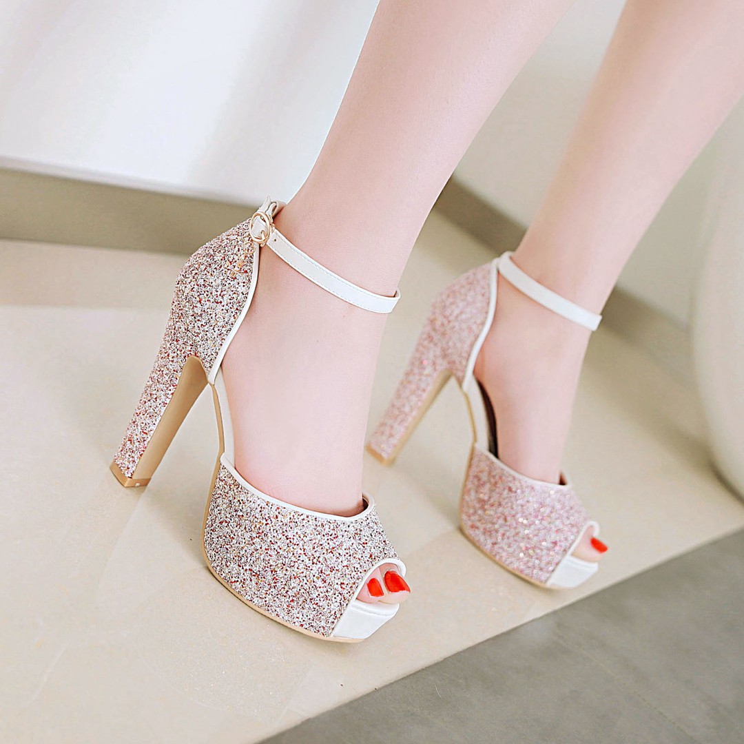 White Wedding Party Women Plat - Summer Closet review and price