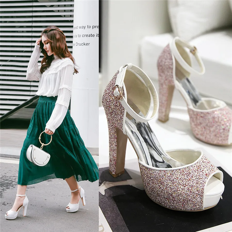 White Wedding Party Women Plat - Summer Closet review and price