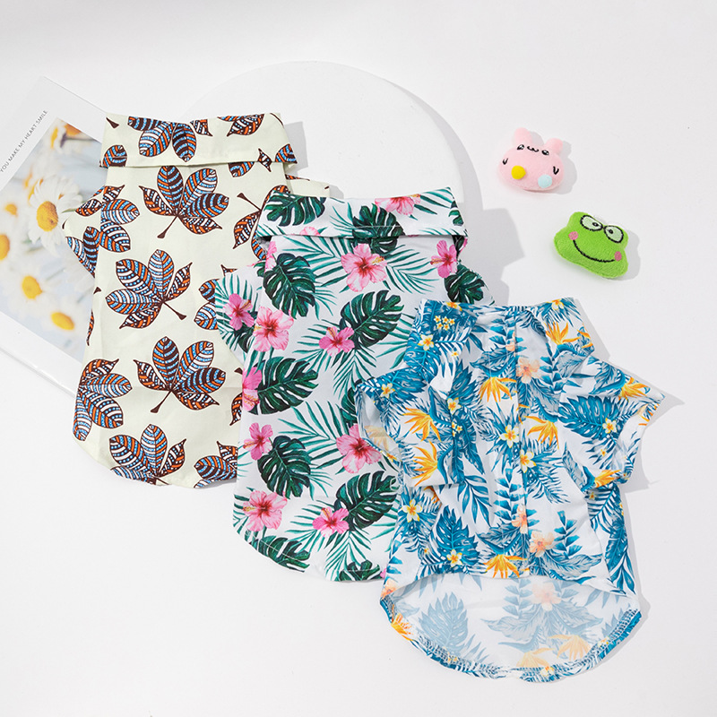 Dog Hawaiian Shirt Hawaiian Do - Summer Dog Clothing review and price