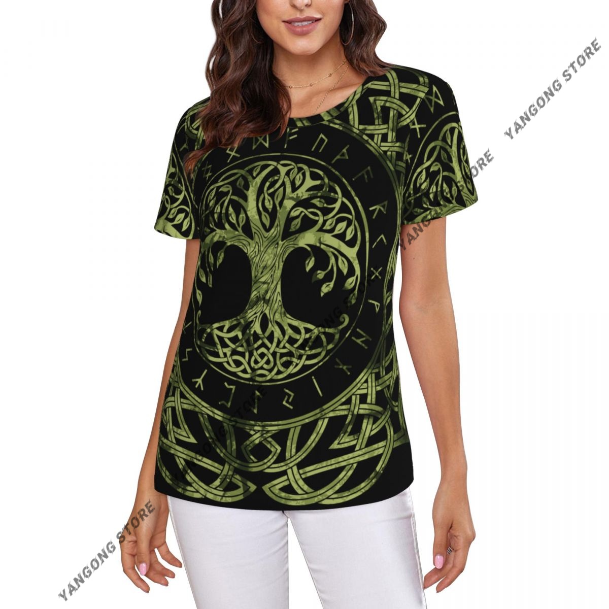 Women's T-shirt Norse Nordic V - Summer Viking Clothing review and price