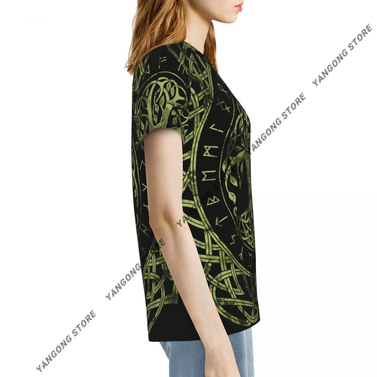 Women's T-shirt Norse Nordic V - Summer Viking Clothing review and price