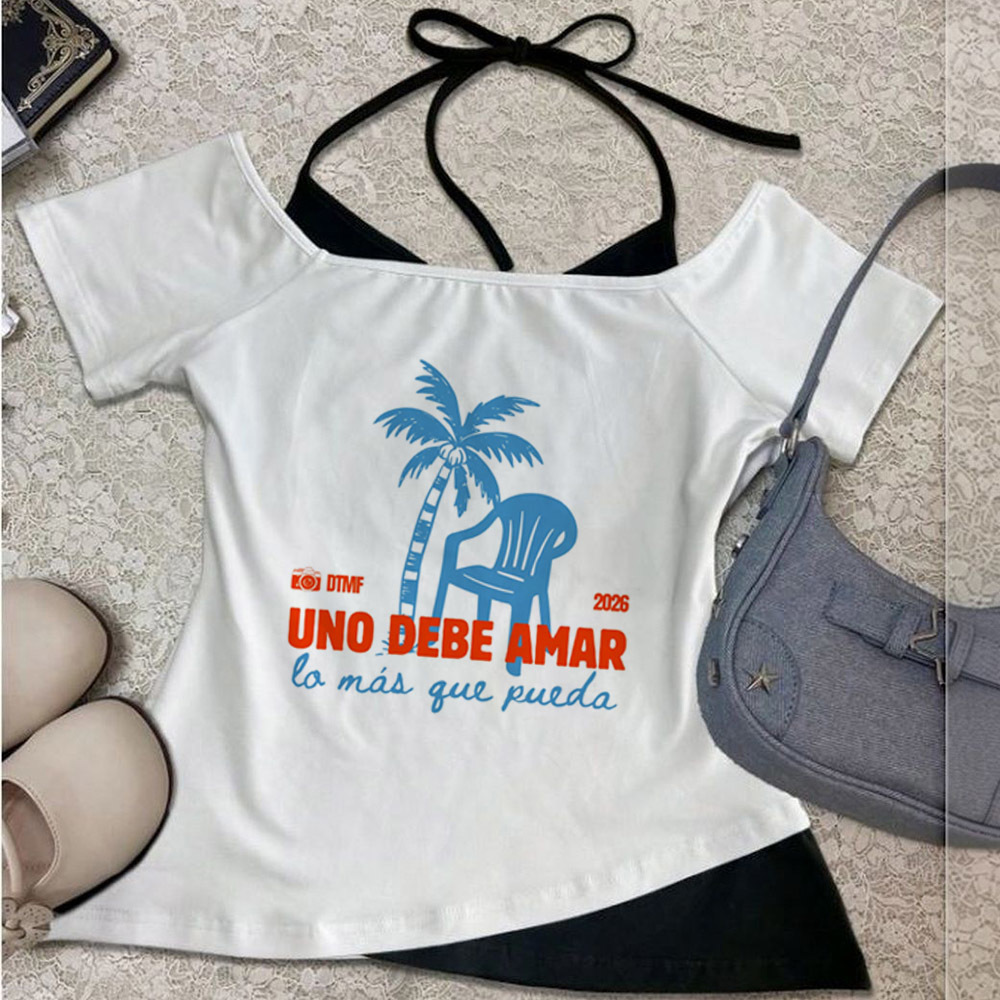 Bad Bunny cropped top female g - Summer Grunge Clothing review and price