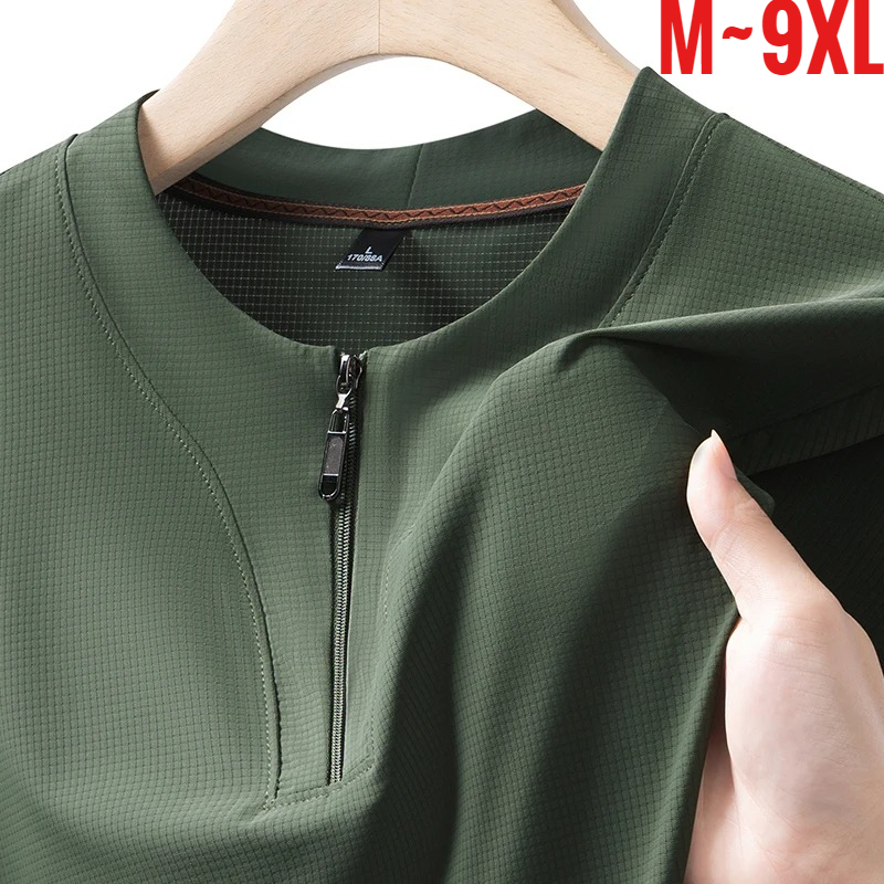 Big Size 9XL Men's Ice Silk He - Summer Clothing Types review and price