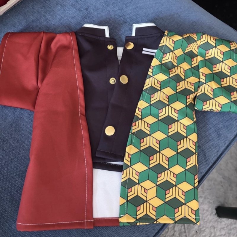 Demon Slayer Zenitsu Pet Cloth - Summer Dog Clothing review and price