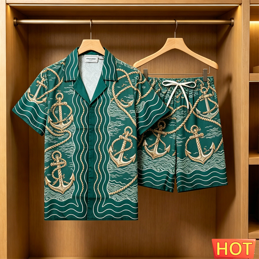 Men's 2 Piece Hawaiian Set Nau - Summer Clothing Types review and price