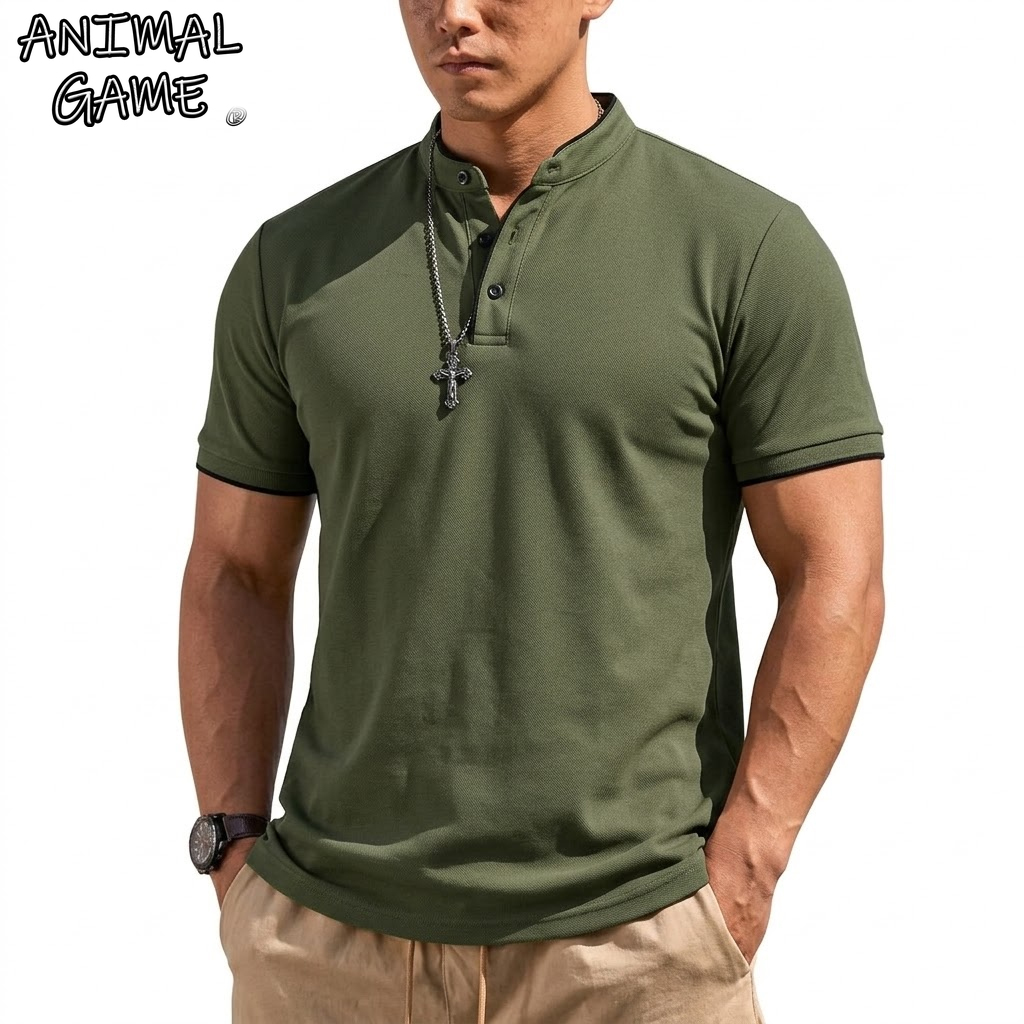 Summer Short Sleeve Henley Shi - Summer Clothing Types review and price