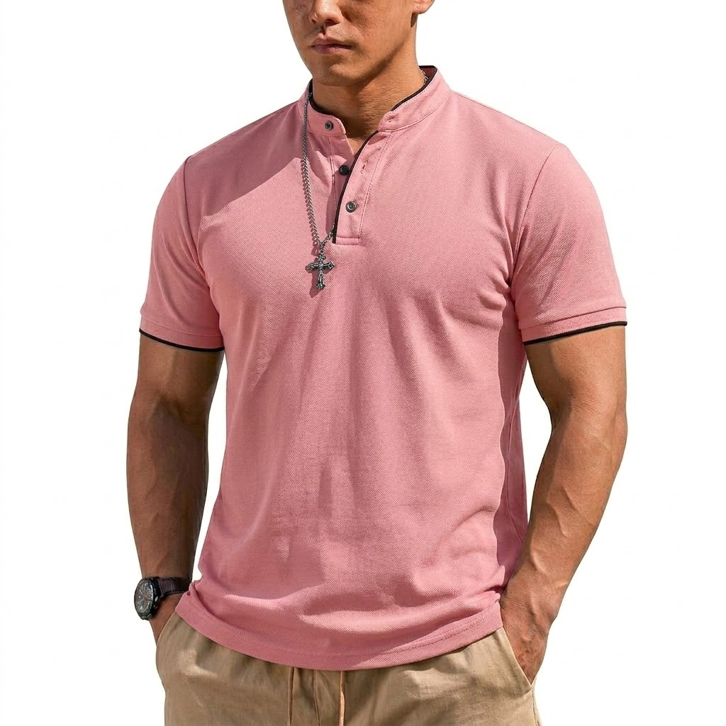 Summer Short Sleeve Henley Shi - Summer Clothing Types review and price