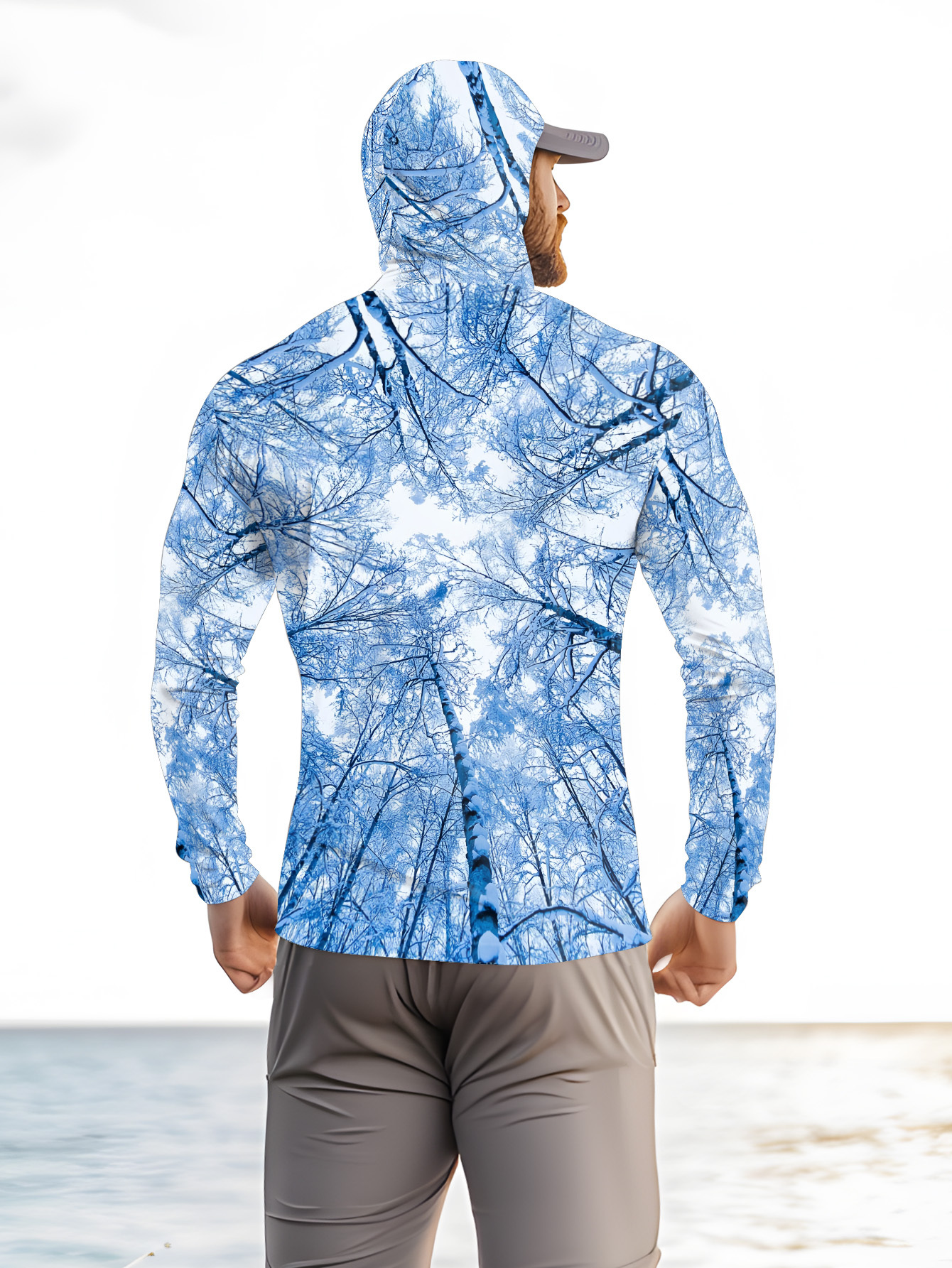 Fishing hooded sweatshirt men' - Summer Clothing Types review and price