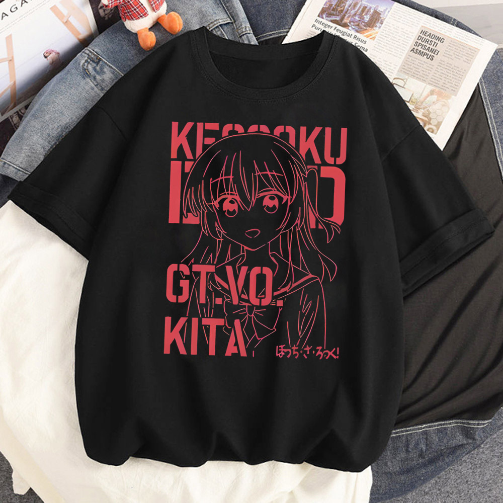 Bocchi The Rock Shirt Teen 200 - Summer Grunge Clothing review and price