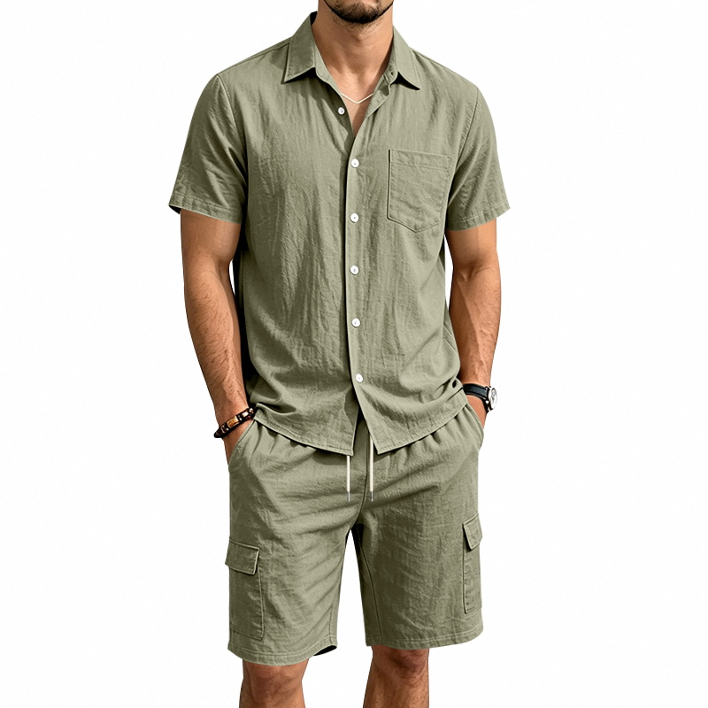 Men Summer American Linen Two  - Summer Clothing Types review and price