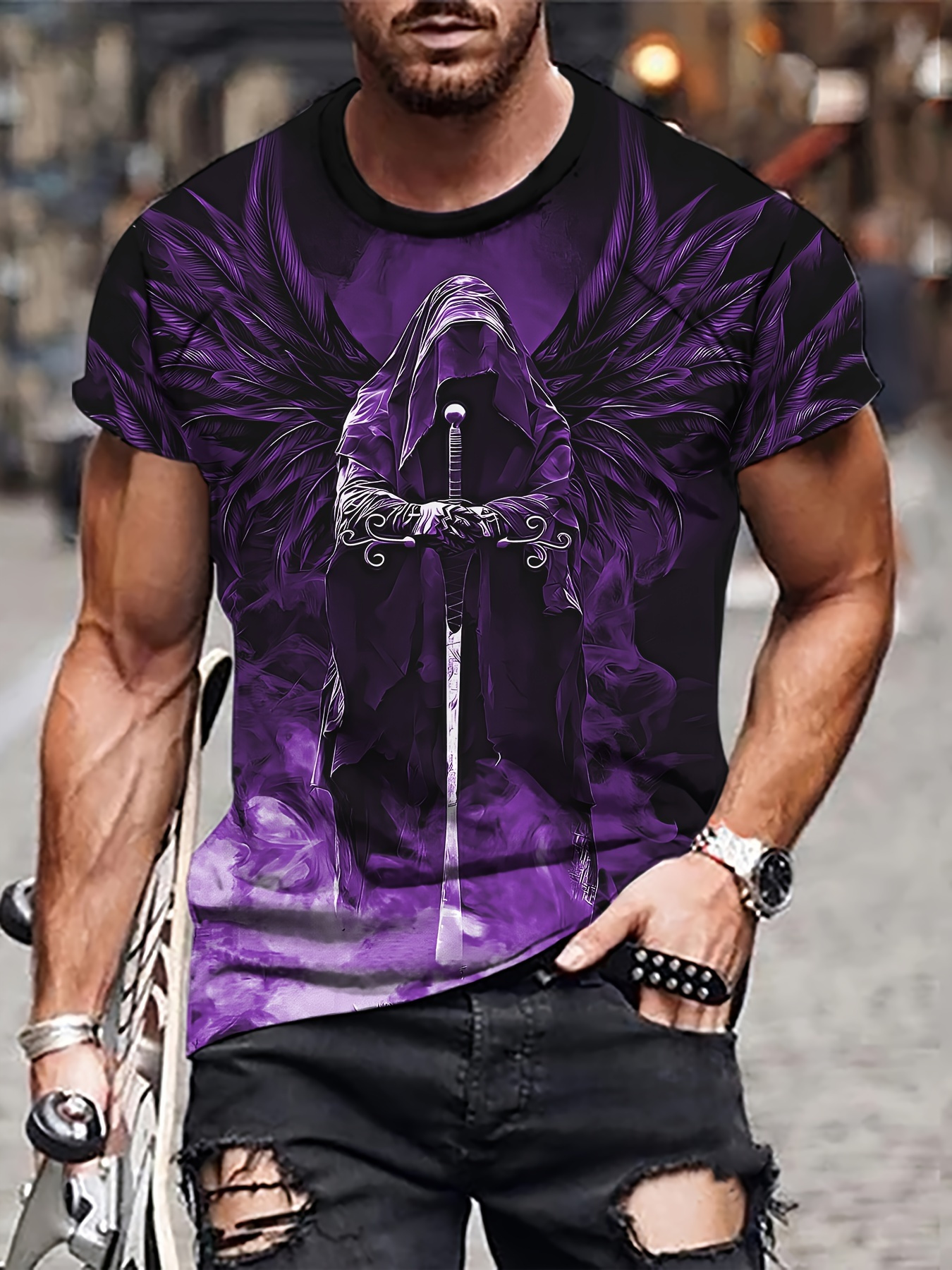 Summer Viking Warrior Pattern  - Summer Viking Clothing review and price