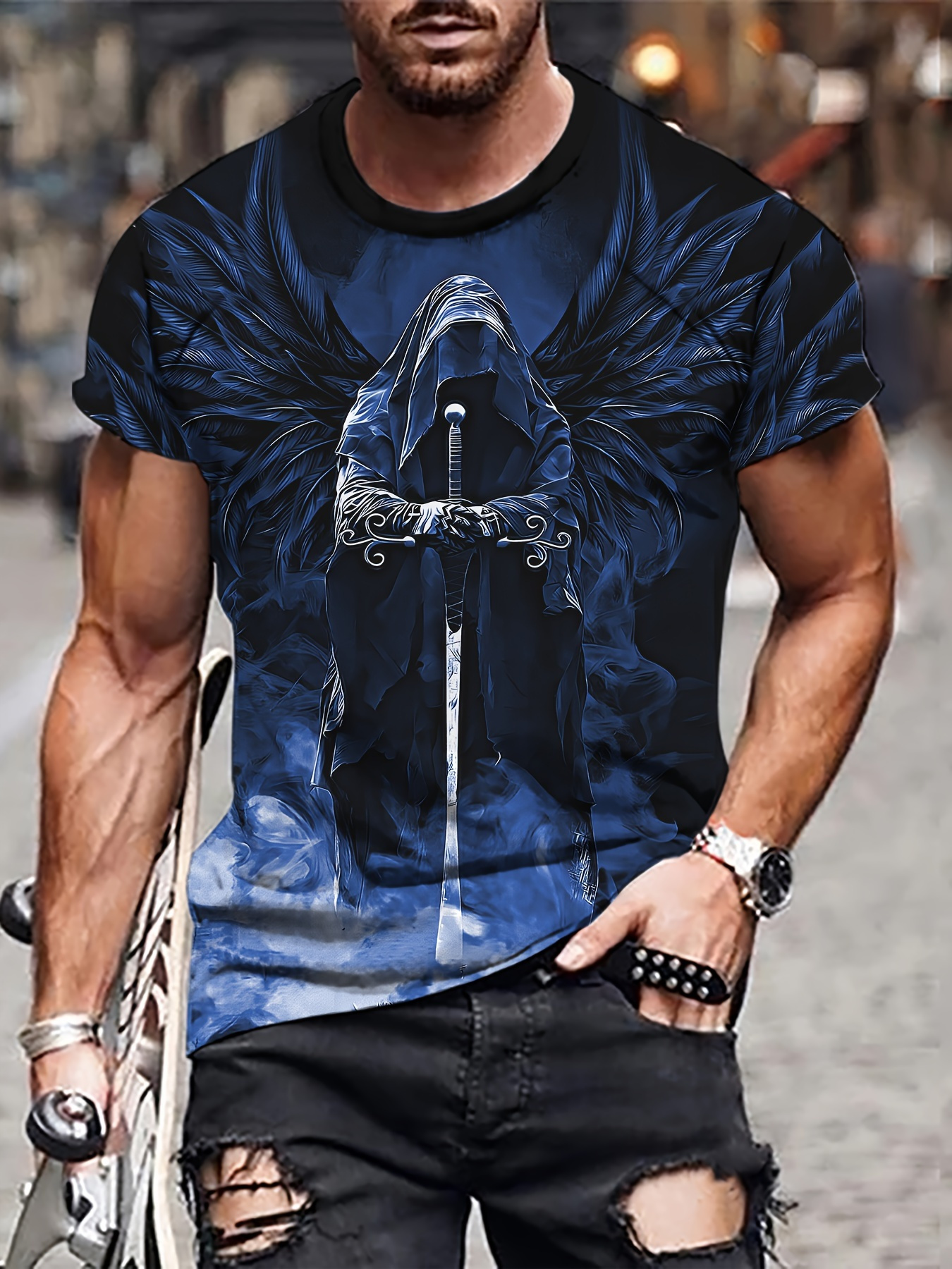 Summer Viking Warrior Pattern  - Summer Viking Clothing review and price